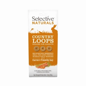 Supreme Science Selective Country Loops with Carrot & Timothy Hay 80g puppy starter kit puppy crate puppy collar puppy pee pad puppy food