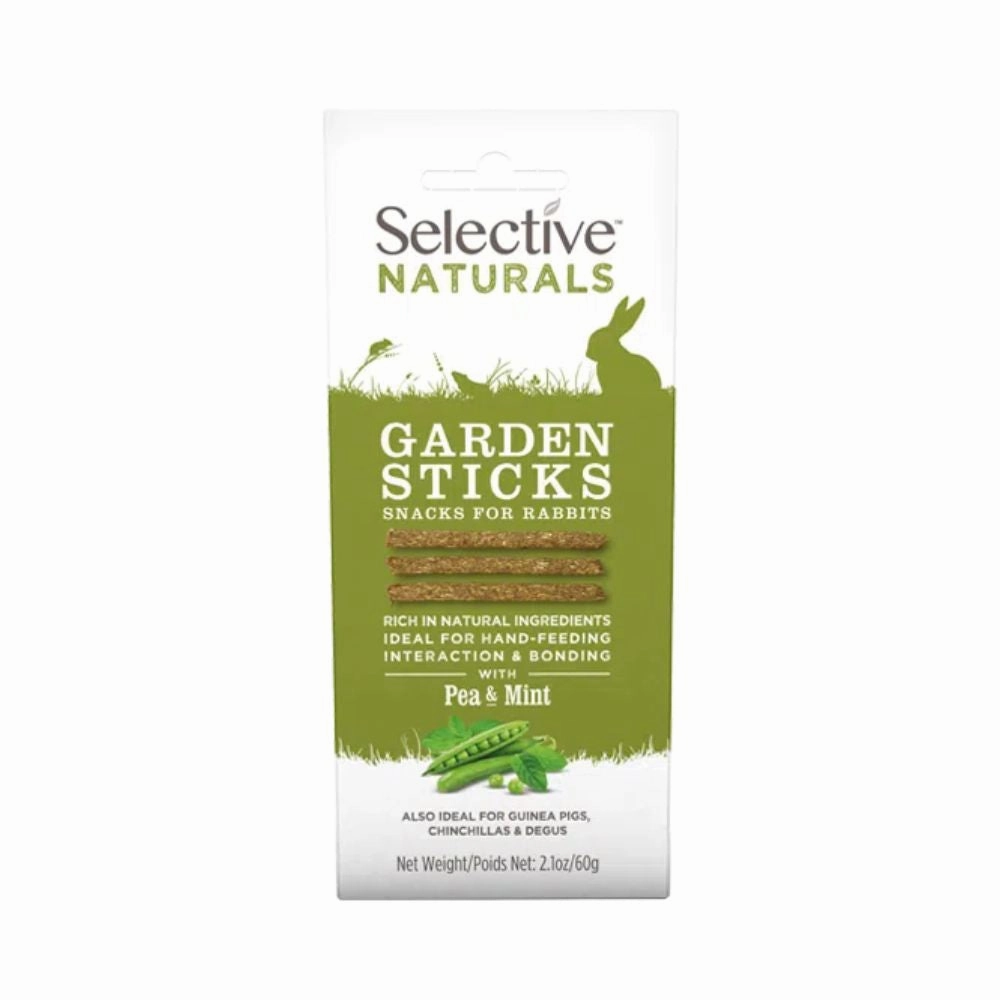 Supreme Science Selective Garden Sticks with Pea & Mint 60g cat vitamins cat digestive aid cat immune support cat joint supplement cat skin supplement
