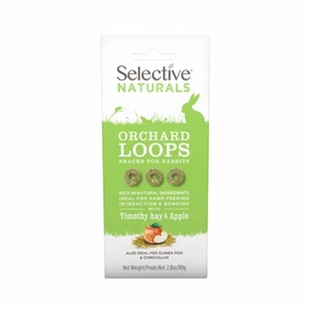 Supreme Science Selective Orchard Loops with Timothy Hay & Apple 80g cat vitamins cat digestive aid cat immune support cat joint supplement cat skin supplement