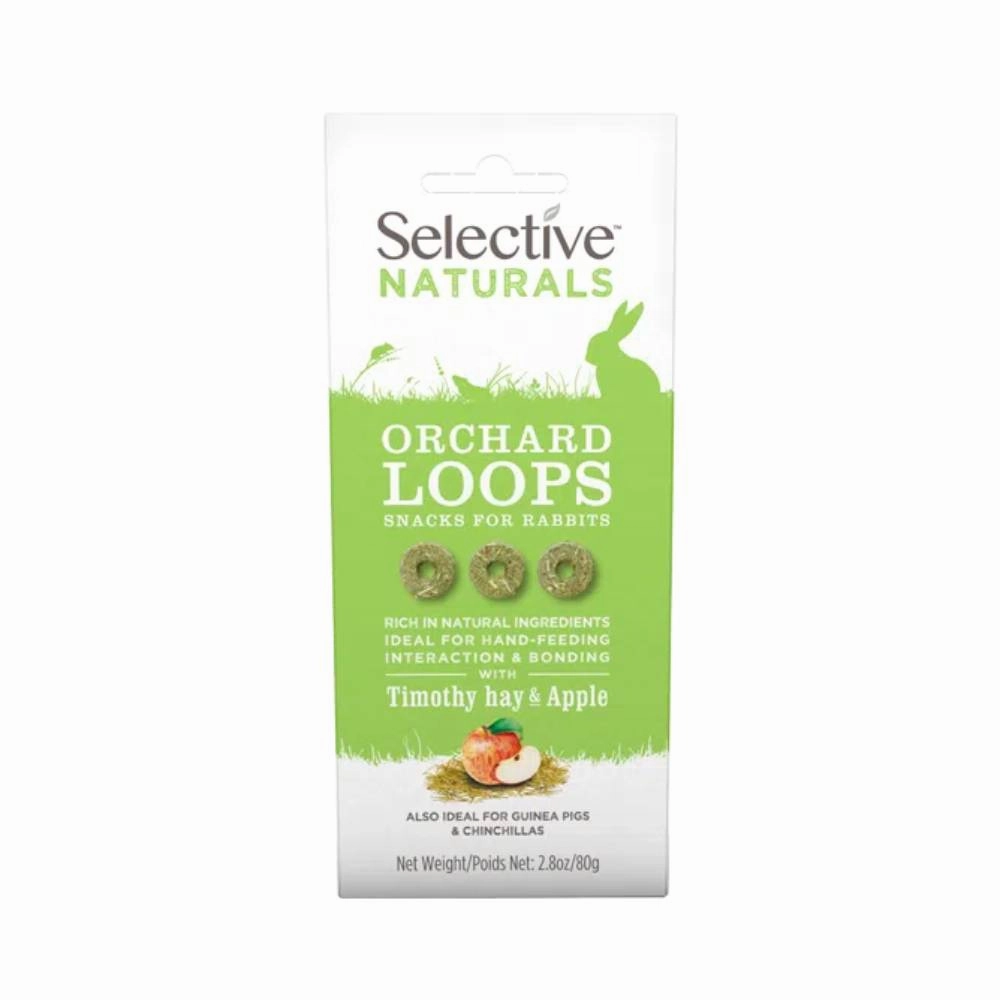 Supreme Science Selective Orchard Loops with Timothy Hay & Apple 80g cat vitamins cat digestive aid cat immune support cat joint supplement cat skin supplement