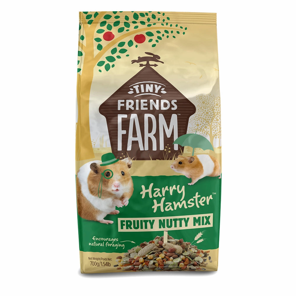 Supreme Tiny Friends Farm Harry Hamster Fruitty Nutty Mix 700g cat vitamins cat digestive aid cat immune support cat joint supplement cat skin supplement