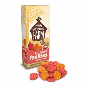 Supreme Tiny Friends Farm Russel Rabbit Fruities with Cherry & Apricot 120g cat vitamins cat digestive aid cat immune support cat joint supplement cat skin supplement