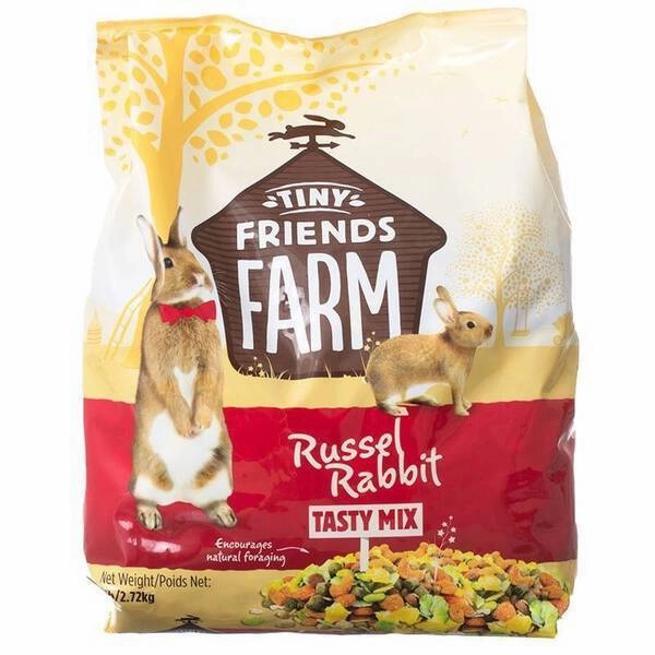 Supreme Tiny Friends Farm Russel Rabbit Tasty Mix 907g cat vitamins cat digestive aid cat immune support cat joint supplement cat skin supplement