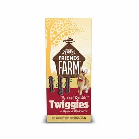 Supreme Tiny Friends Farm Russel Rabbit Twiggies Apple & Blackberry 100g puppy starter kit puppy crate puppy collar puppy pee pad puppy food