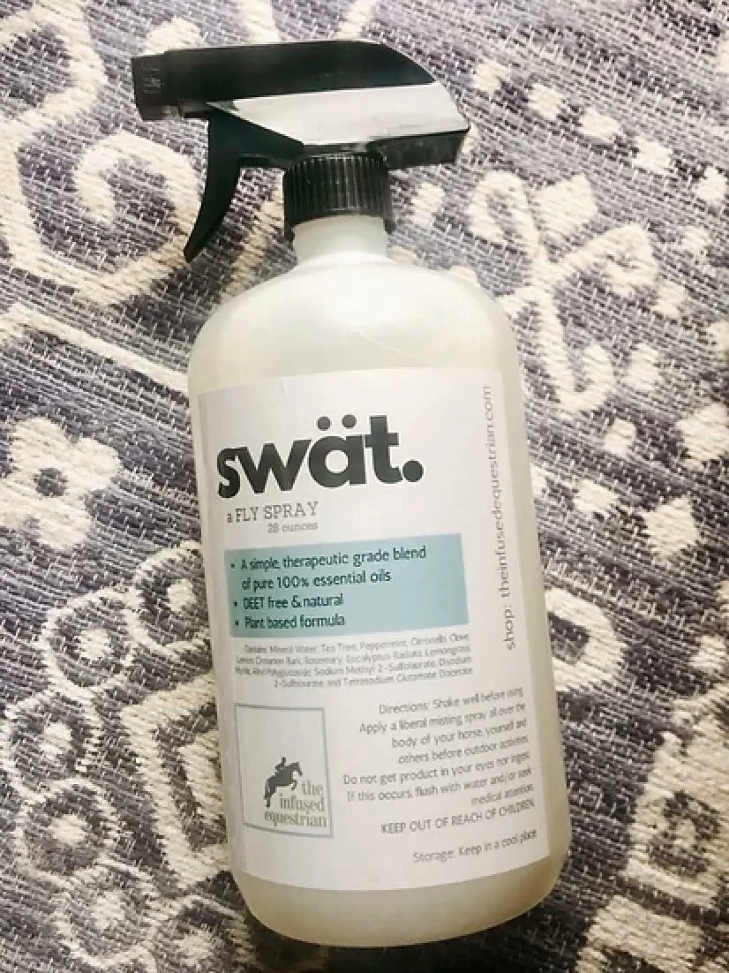 Swat All Natural, DEET Free Fly Spray for Horses