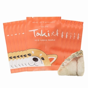 Taki Barramundi Fish Freeze-Dried Treats For Cats & Dogs (12 Packets) 84g cat snacks catnip treats healthy cat food cat reward treats low calorie cat food