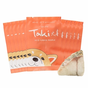 Taki Barramundi Fish Freeze-Dried Treats For Cats & Dogs (12 Packets) 84g dog chew toys dog dental chews durable chew toys puppy chew toy bone chew