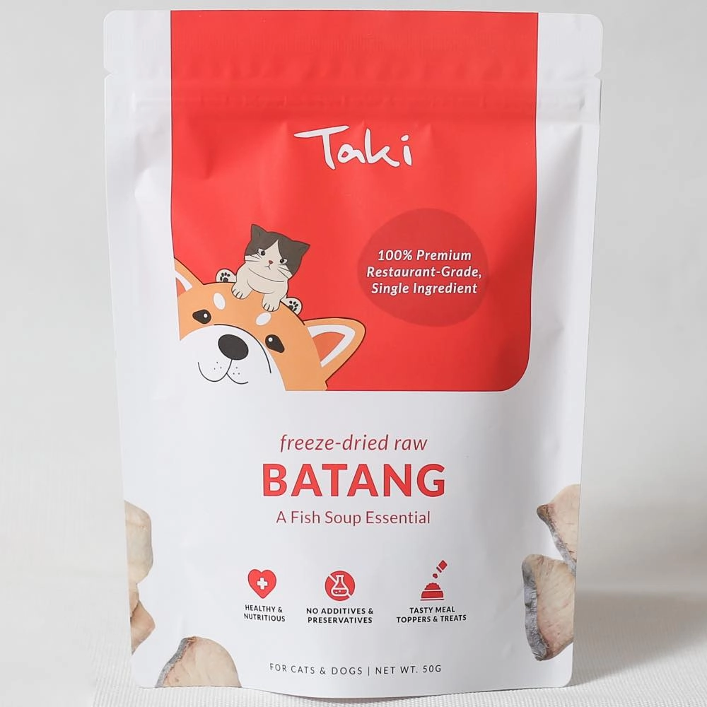 Taki Batang Fish Freeze-Dried Treats For Cats & Dogs 50g dog sweater dog tuxedo dog dress holiday dog outfit dog birthday shirt