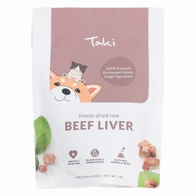 Taki Beef Liver Freeze-Dried Treats For Cats & Dogs 50g chicken fence goat pen animal fencing electric fencing portable livestock fence