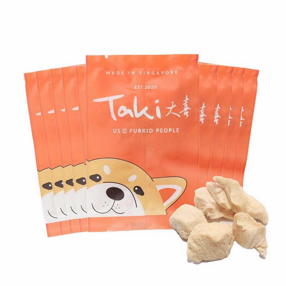 Taki Chicken Breast Freeze-Dried Treats For Cats & Dogs (10 Packets) 100g chicken fence goat pen animal fencing electric fencing portable livestock fence