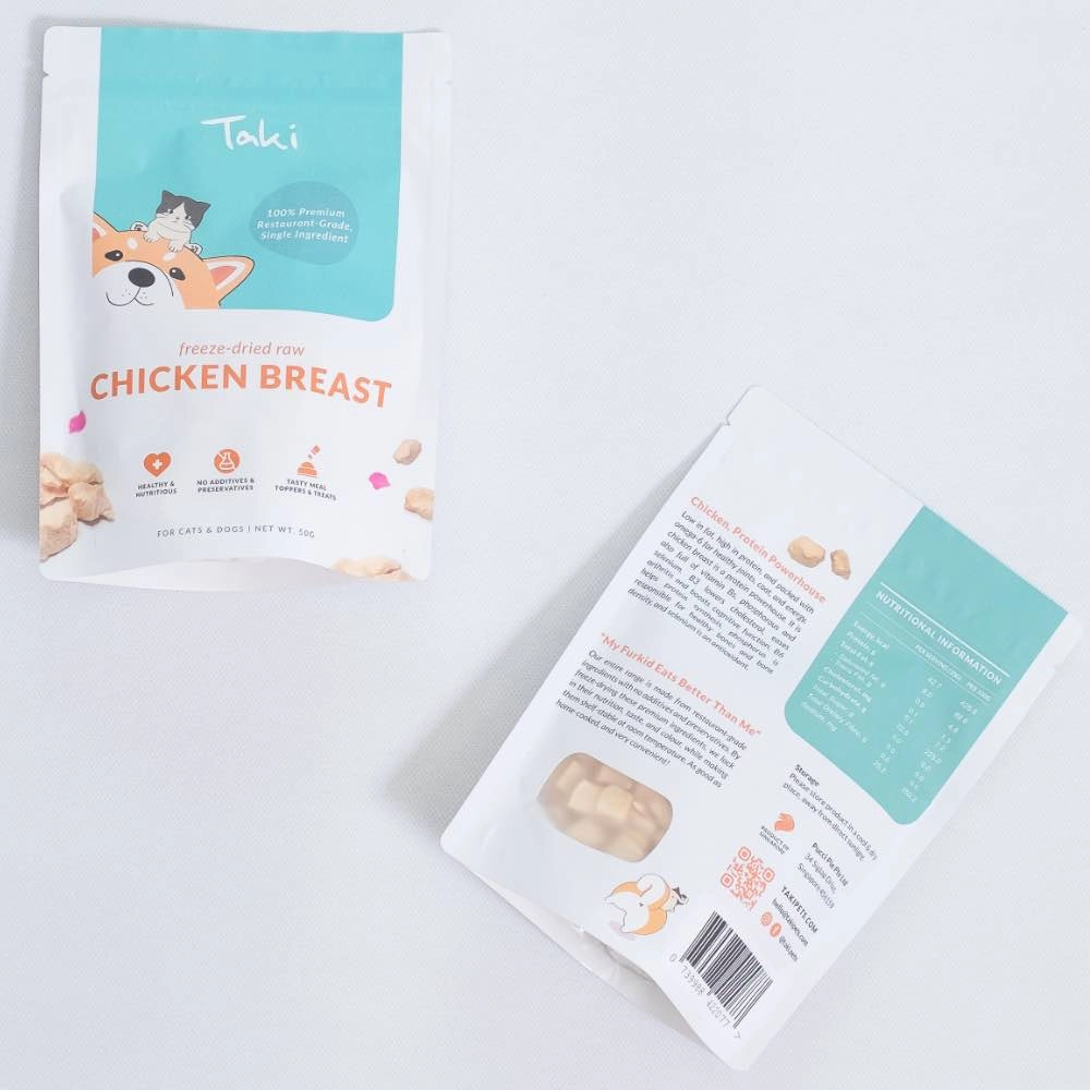 Taki Chicken Breast Freeze-Dried Treats For Cats & Dogs 50g