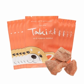 Taki Duck Breast Freeze-Dried Treats For Cats & Dogs (10 Packets) 100g dog chew toys dog dental chews durable chew toys puppy chew toy bone chew