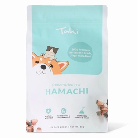 Taki Hamachi Yellowtail Fish Freeze-Dried Treats For Cats & Dogs 50g dog sweater dog tuxedo dog dress holiday dog outfit dog birthday shirt