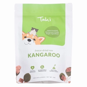 Taki Kangaroo Cubes Freeze-Dried Treats For Cats & Dogs 50g dog sweater dog tuxedo dog dress holiday dog outfit dog birthday shirt