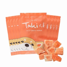 Taki King Salmon Freeze-Dried Treats For Cats & Dogs (10 Packets) 90g chicken fence goat pen animal fencing electric fencing portable livestock fence