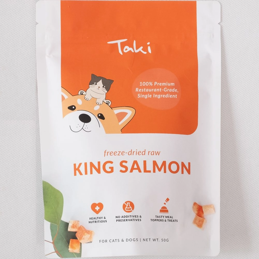 Taki King Salmon Freeze-Dried Treats For Cats & Dogs 50g