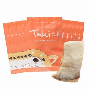 Taki Pomfret Fish Freeze-Dried Treats For Cats & Dogs (12 Packets) 84g cat snacks catnip treats healthy cat food cat reward treats low calorie cat food