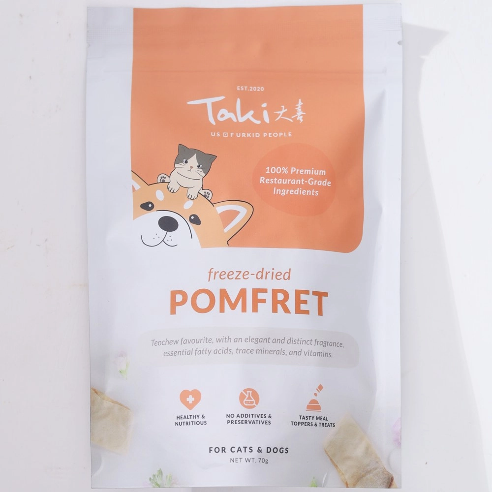 Taki Pomfret Fish Freeze-Dried Treats For Cats & Dogs 70g