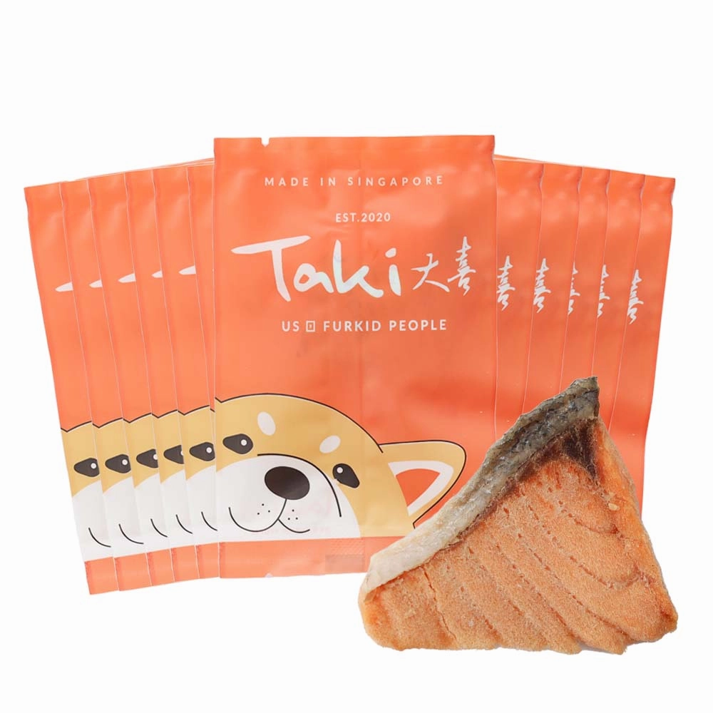 Taki Salmon Fillet Freeze-Dried Treats For Cats & Dogs (12 Packets) 90g chicken fence goat pen animal fencing electric fencing portable livestock fence