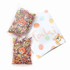 Taki Vegetables Mix Kyoto Freeze-Dried Meal Toppers For Cats & Dogs 80g dog chew toys dog dental chews durable chew toys puppy chew toy bone chew