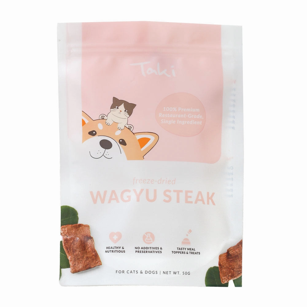 Taki Wagyu Beef Steak Freeze-Dried Treats For Cats & Dogs 50g chicken fence goat pen animal fencing electric fencing portable livestock fence