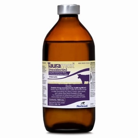 Tauramox Injectable Solution, 500 mL (moxidectin) sheep feed sheep mineral sheep hay sheep pellets sheep salt block