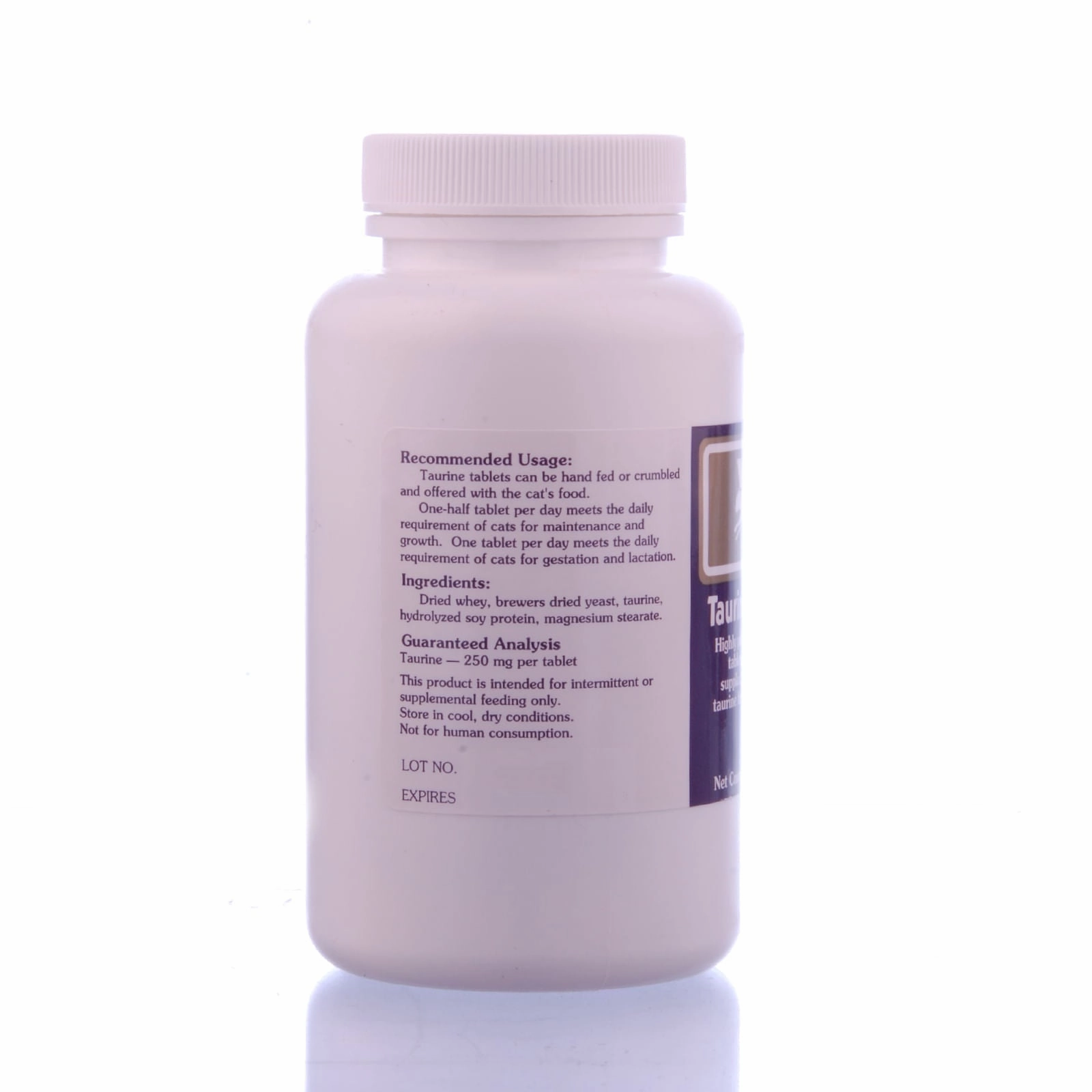 Taurine Tablets, 100 Count