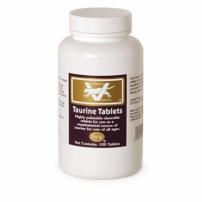 Taurine Tablets, 100 Count cat beds cat scratching post cat shampoo cat tunnel cat brush