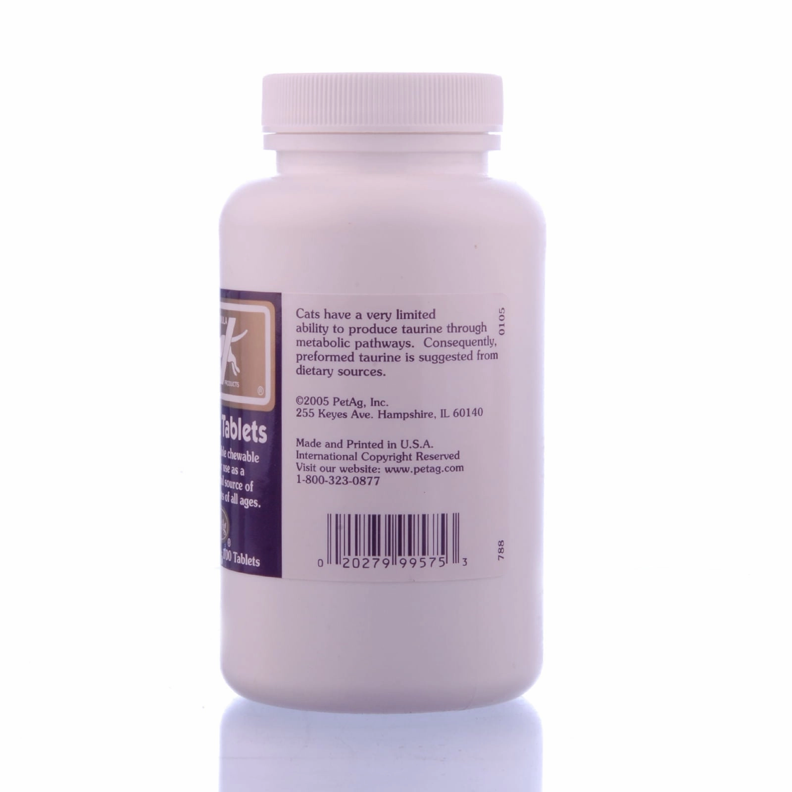 Taurine Tablets, 100 Count