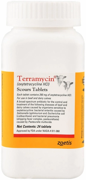 Terramycin Scour Tablets sheep feed sheep mineral sheep hay sheep pellets sheep salt block