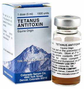 Tetanus Antitoxin Vaccine for Horses & Livestock chicken supplies backyard chicken coop accessories poultry food chicken vitamins