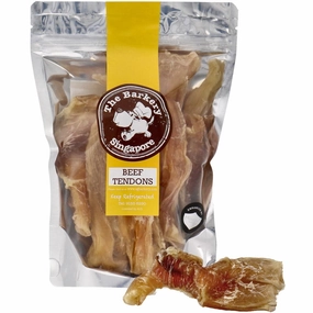 The Barkery Beef Tendon Dehydrated Dog Treats 200g dog supplies dog food toys accessories dog bed