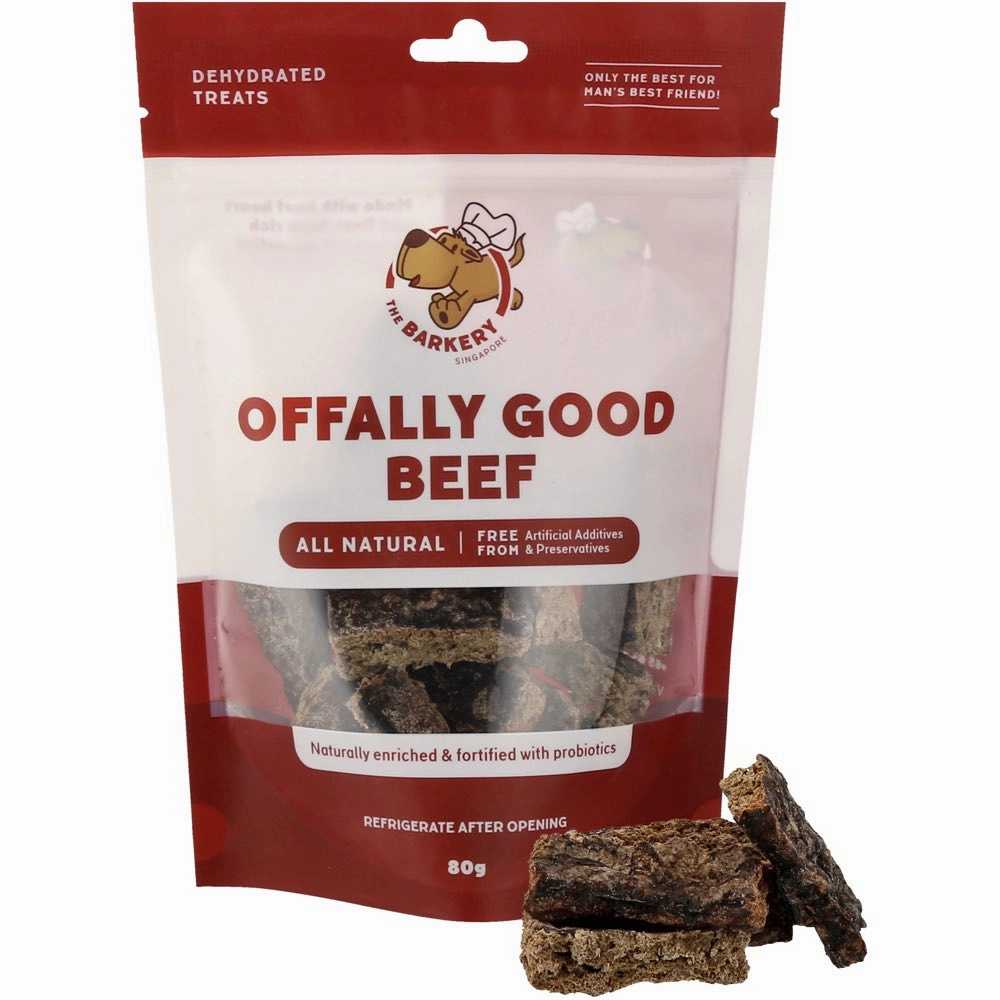 The Barkery Offally Good Beef Dehydrated Dog Treats dog sweater dog tuxedo dog dress holiday dog outfit dog birthday shirt