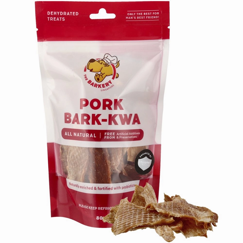 The Barkery Pork Bark-Kwa Dehydrated Dog Treats dog sweater dog tuxedo dog dress holiday dog outfit dog birthday shirt