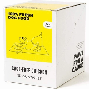 The Grateful Pet Raw Cage-Free Chicken Frozen Dog Food 2kg dog sweater dog tuxedo dog dress holiday dog outfit dog birthday shirt