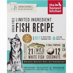 The Honest Kitchen Brave Grain Free Limited Ingredient Fish Recipe Dehydrated Dog Food horse supplement horse vitamins animal probiotics livestock digestive aid horse immune booster