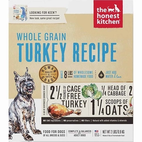 The Honest Kitchen Keen Whole Grain Turkey Recipe Dehydrated Dog Food horse supplement horse vitamins animal probiotics livestock digestive aid horse immune booster