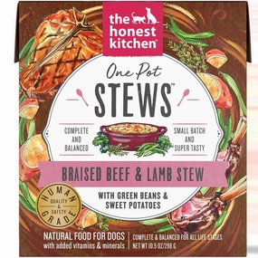 The Honest Kitchen One Pot Stews Braised Beef & Lamb Grain-Free Dog Food 10.5oz dog sweater dog tuxedo dog dress holiday dog outfit dog birthday shirt