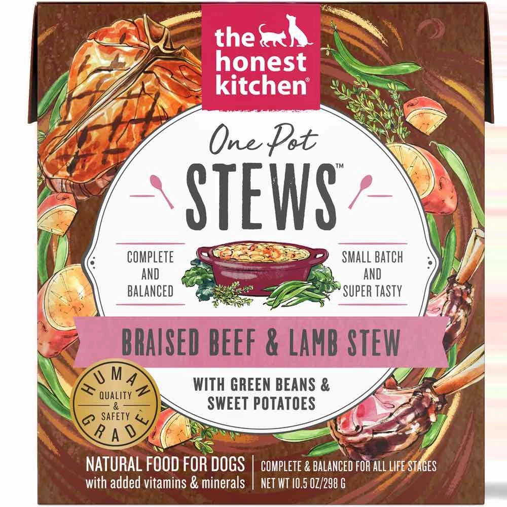 The Honest Kitchen One Pot Stews Braised Beef & Lamb Grain-Free Dog Food 10.5oz dog sweater dog tuxedo dog dress holiday dog outfit dog birthday shirt