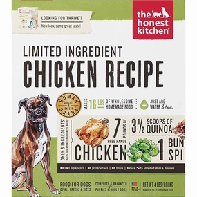 The Honest Kitchen Thrive Limited Ingredient Chicken Dehydrated Dog Food horse supplement horse vitamins animal probiotics livestock digestive aid horse immune booster