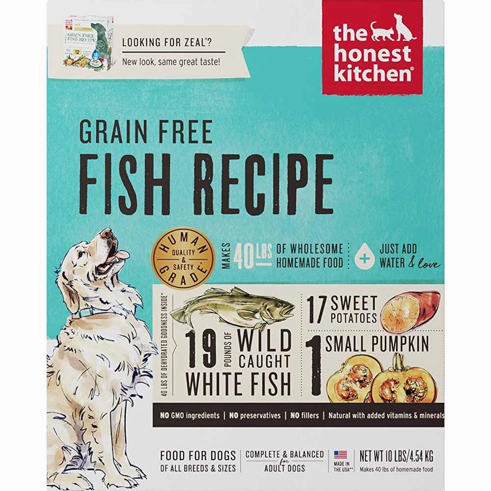 The Honest Kitchen Zeal Grain Free Fish Recipe Dehydrated Dog Food horse supplement horse vitamins animal probiotics livestock digestive aid horse immune booster