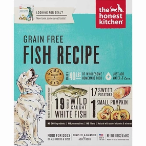 The Honest Kitchen Zeal Grain Free Fish Recipe Dehydrated Dog Food horse supplement horse vitamins animal probiotics livestock digestive aid horse immune booster
