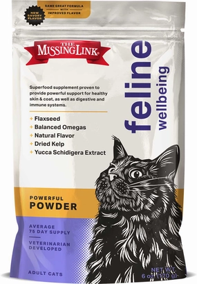 The Missing Link Feline Formula, 6 oz cat beds cat scratching post cat shampoo cat tunnel cat brush