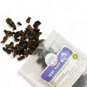 The Source-Sage Club Puff Beef Bites Grain-Free Cat & Dog Treats 70g cat snacks catnip treats healthy cat food cat reward treats low calorie cat food