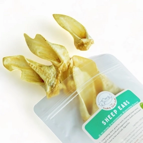 The Source-Sage Club Sheep Ears Grain-Free Dog Chews 100g dog sweater dog tuxedo dog dress holiday dog outfit dog birthday shirt