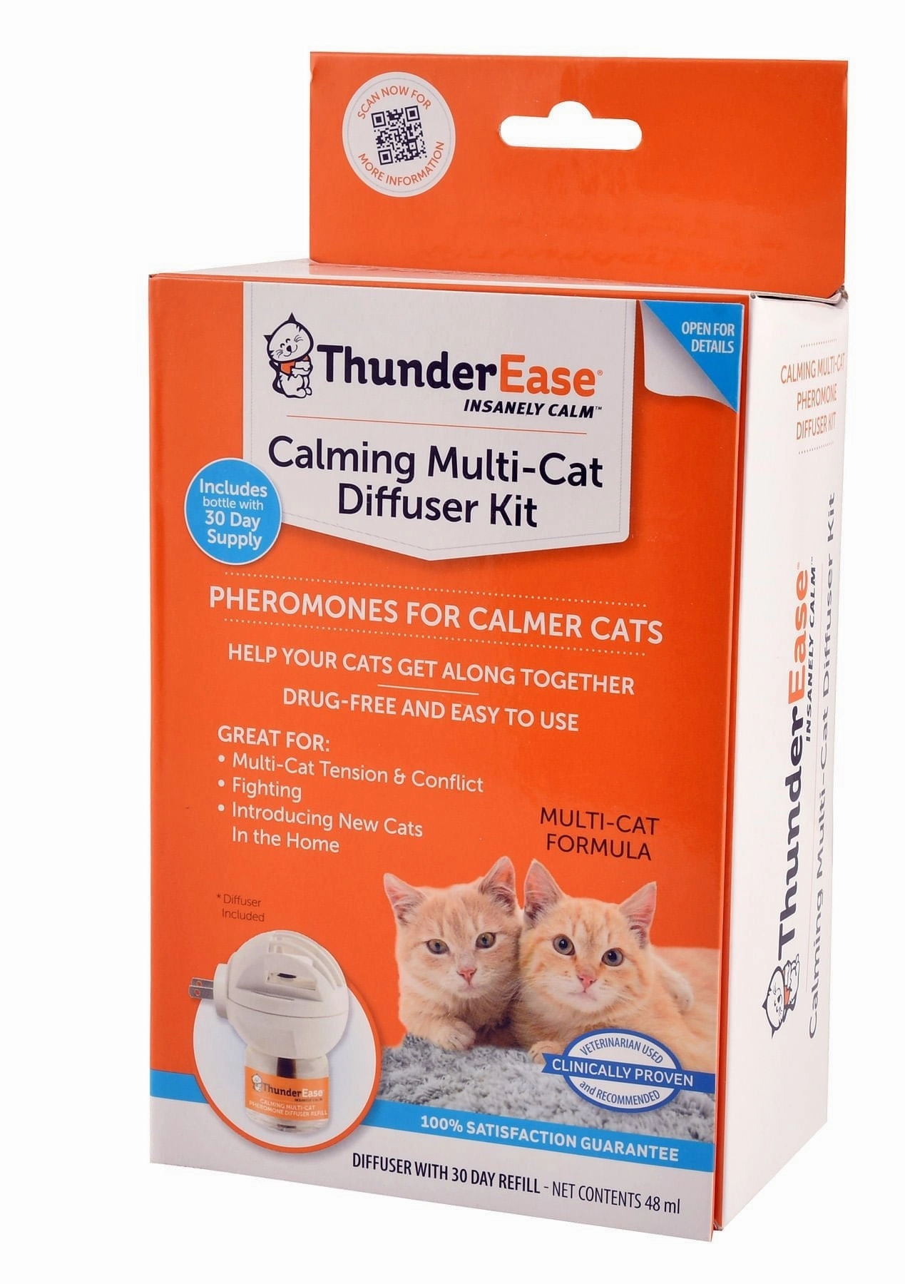ThunderEase Multi-Cat Calming Diffuser Kit