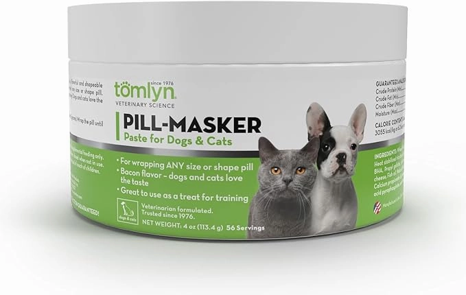 Tomlyn Pill Masker, 4 oz plush dog toys fluffy dog toy dog cuddle toy dog toy set stuffed toy for dogs