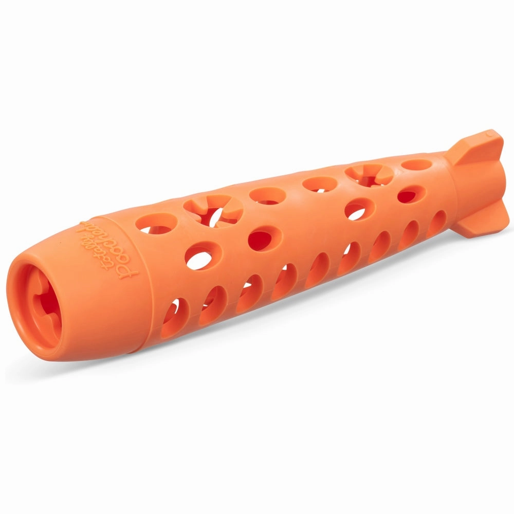 Totally Pooched Stuff'n Chew Rocket Stick Dog Toy (Orange) dog bones rawhide chew sticks dog jerky bacon bone