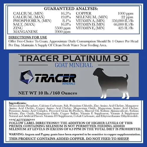 Tracer Platinum Goat 90, 10 lbs