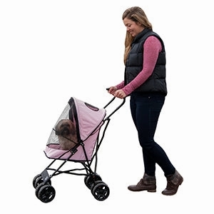 Travel Lite Pet Stroller - Rose Quartz